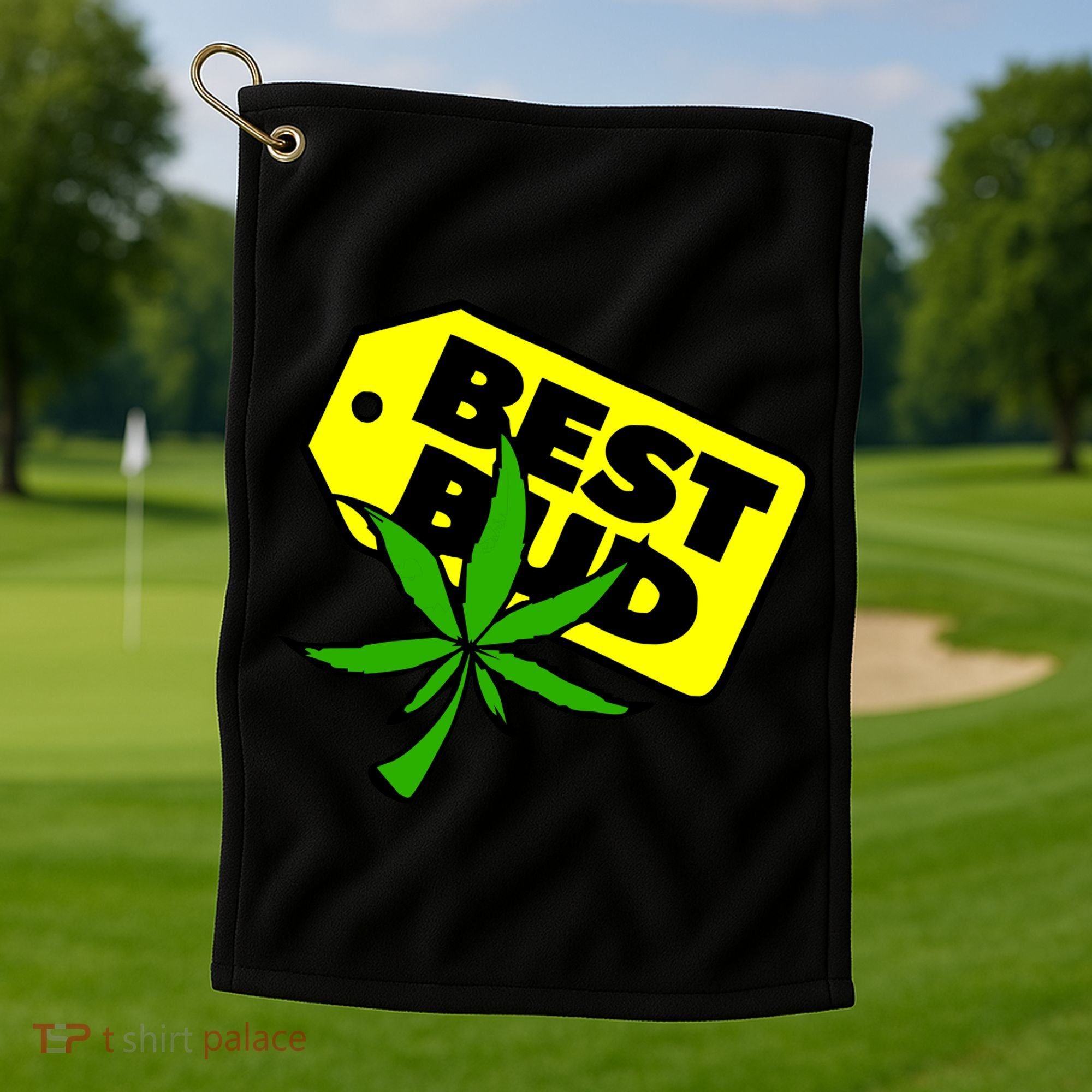 Best Bud Golf Towel