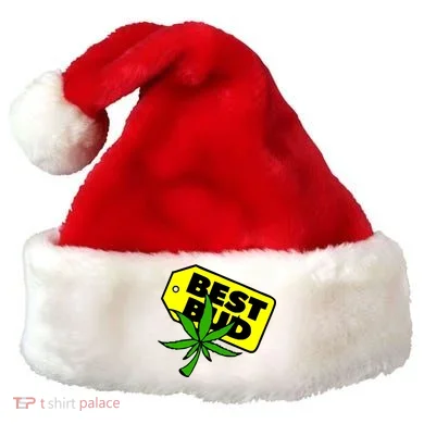 Best Bud Santa Hat
