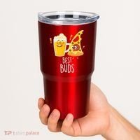 Best Buds Pizza And Beer Tumbler thumb 2