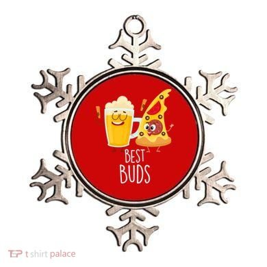Best Buds Pizza And Beer Ornament