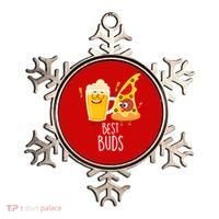 Best Buds Pizza And Beer Ornament thumb 0