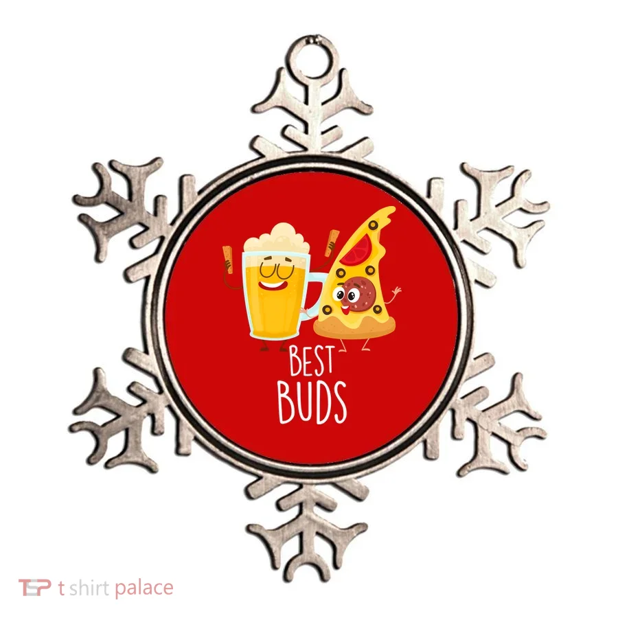 Best Buds Pizza And Beer Ornament