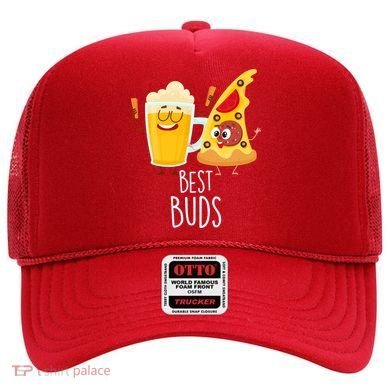 Best Buds Pizza And Beer Hat