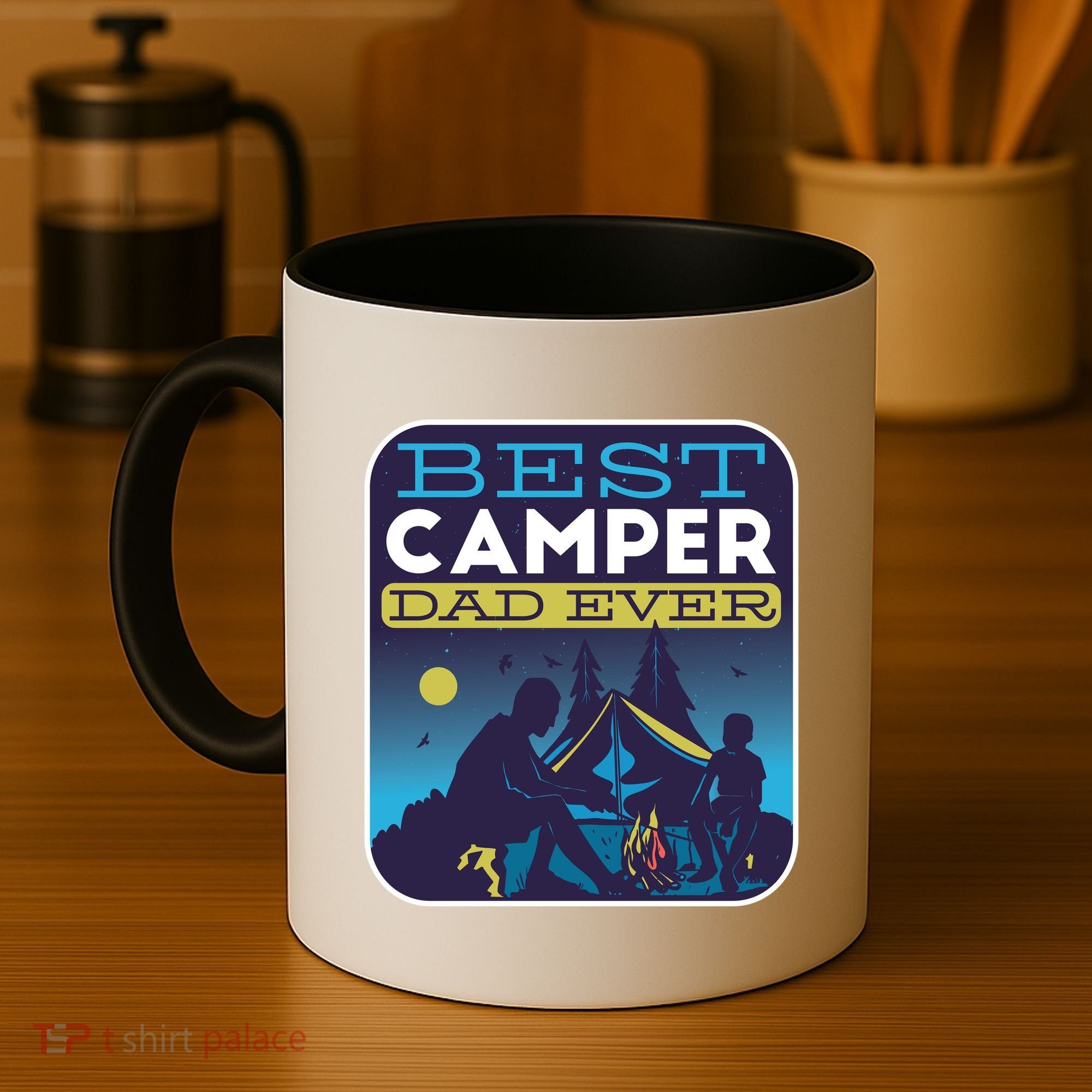 Best Camper Dad Ever Coffee Mug