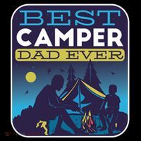 Best Camper Dad Ever Ornament thumb 1