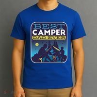 Best Camper Dad Ever T-Shirt thumb 3