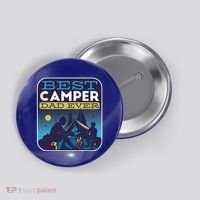 Best Camper Dad Ever Button thumb 0