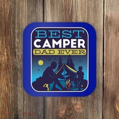Best Camper Dad Ever Coaster