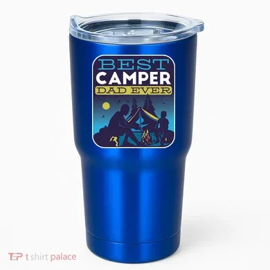 Best Camper Dad Ever Tumbler
