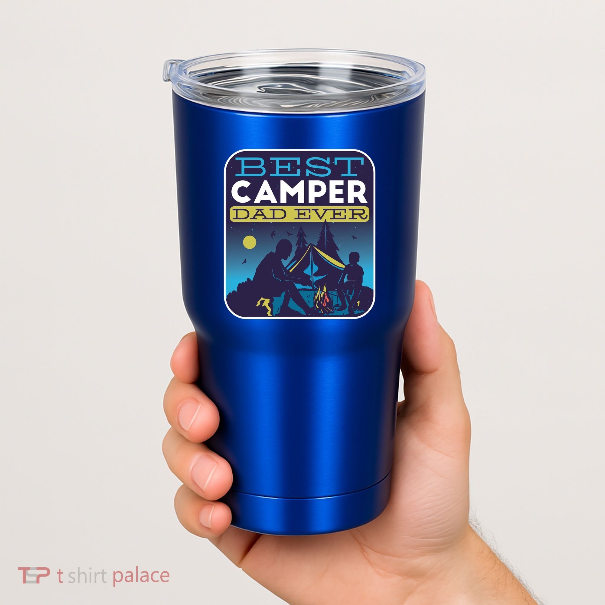 Best Camper Dad Ever Tumbler