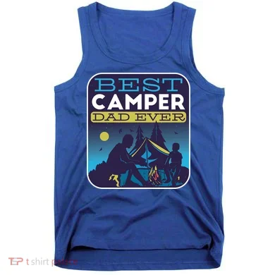 Best Camper Dad Ever Tank Top
