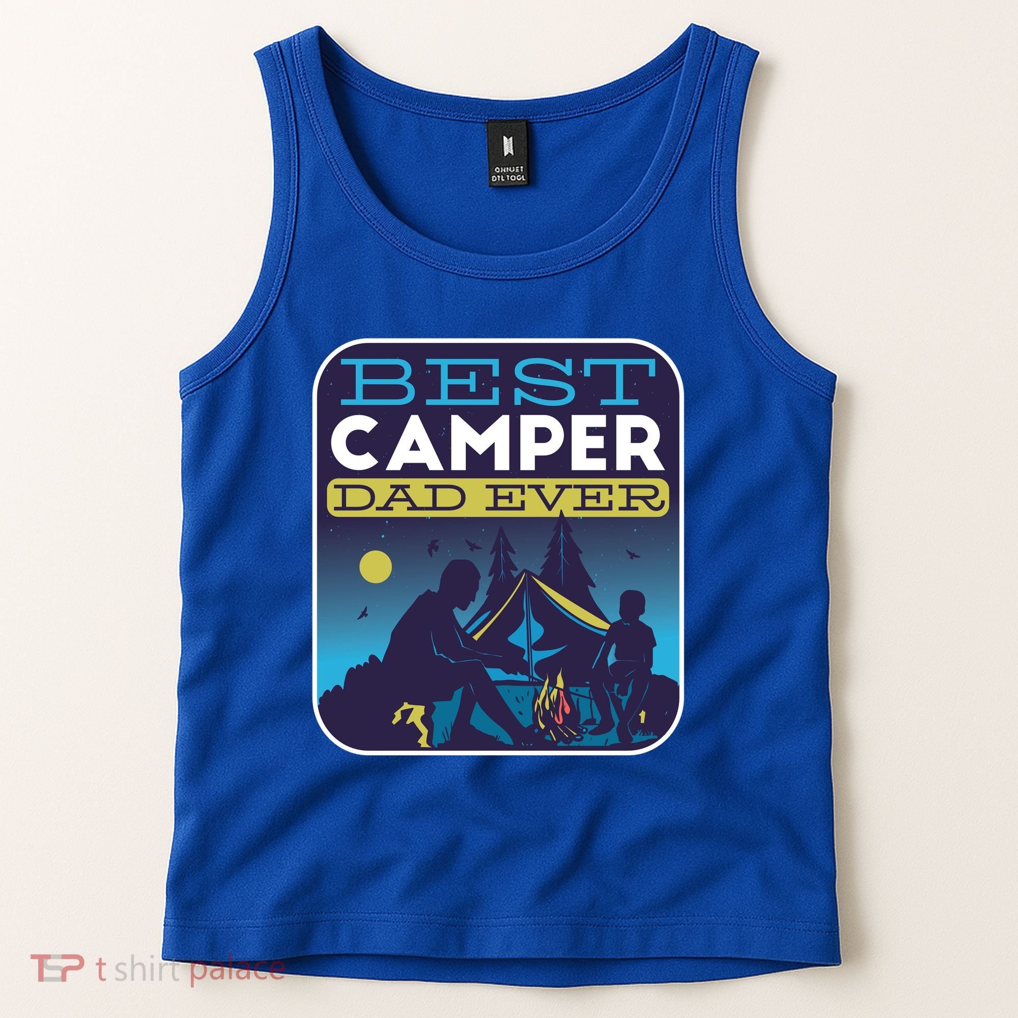 Best Camper Dad Ever Tank Top