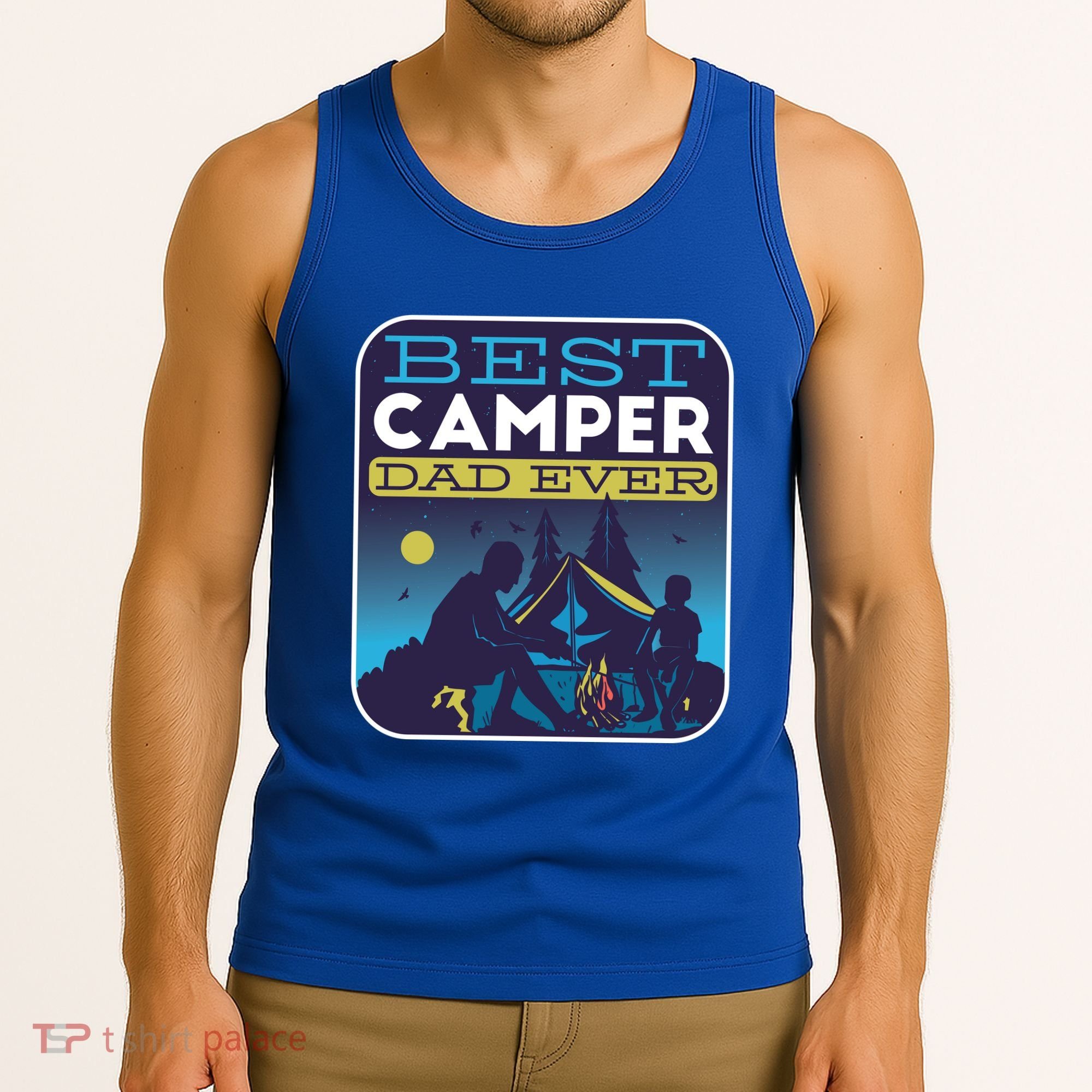 Best Camper Dad Ever Tank Top