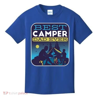 Best Camper Dad Ever Kids T-Shirt