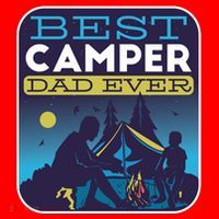 Best Camper Dad Ever Santa Hat thumb 1