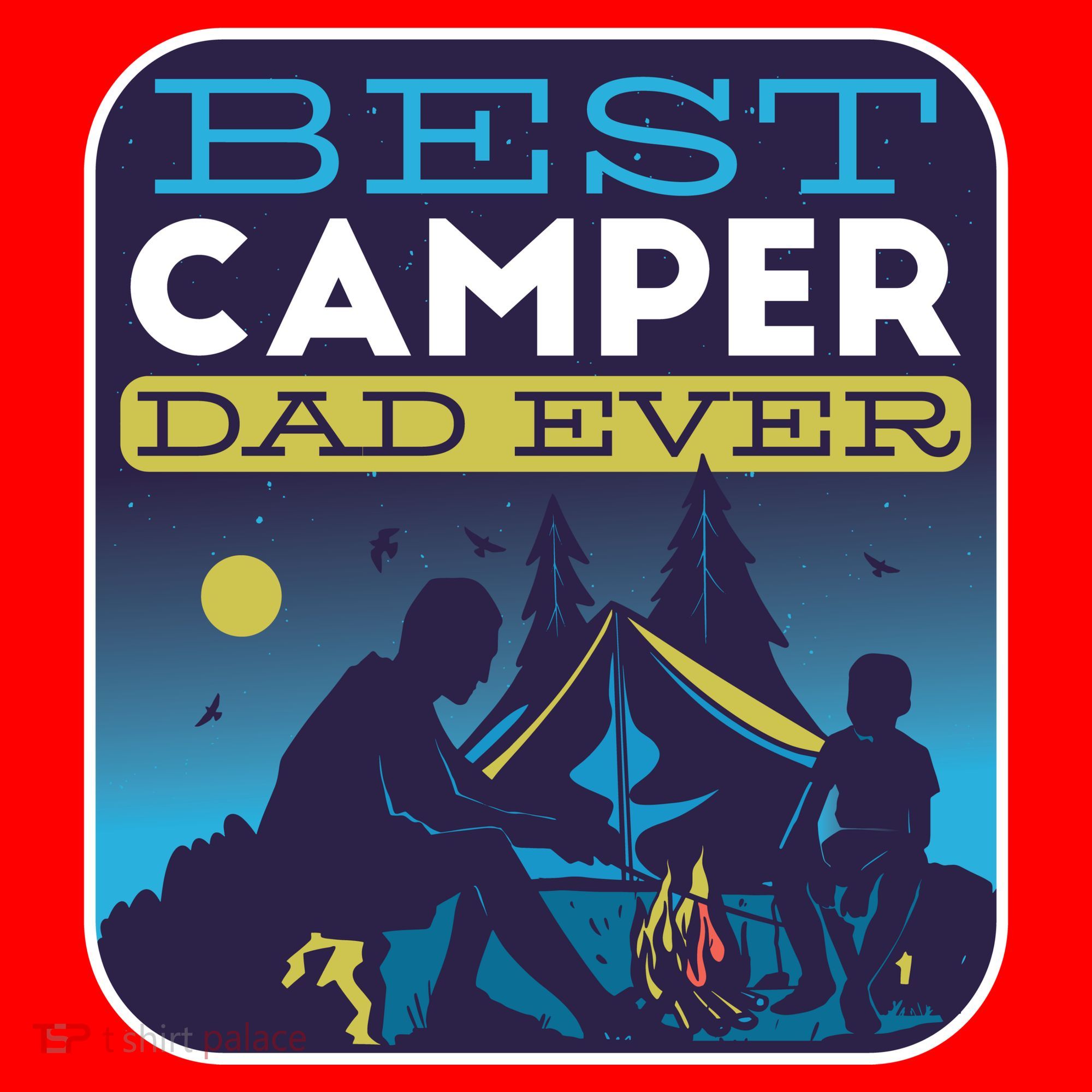 Best Camper Dad Ever Santa Hat