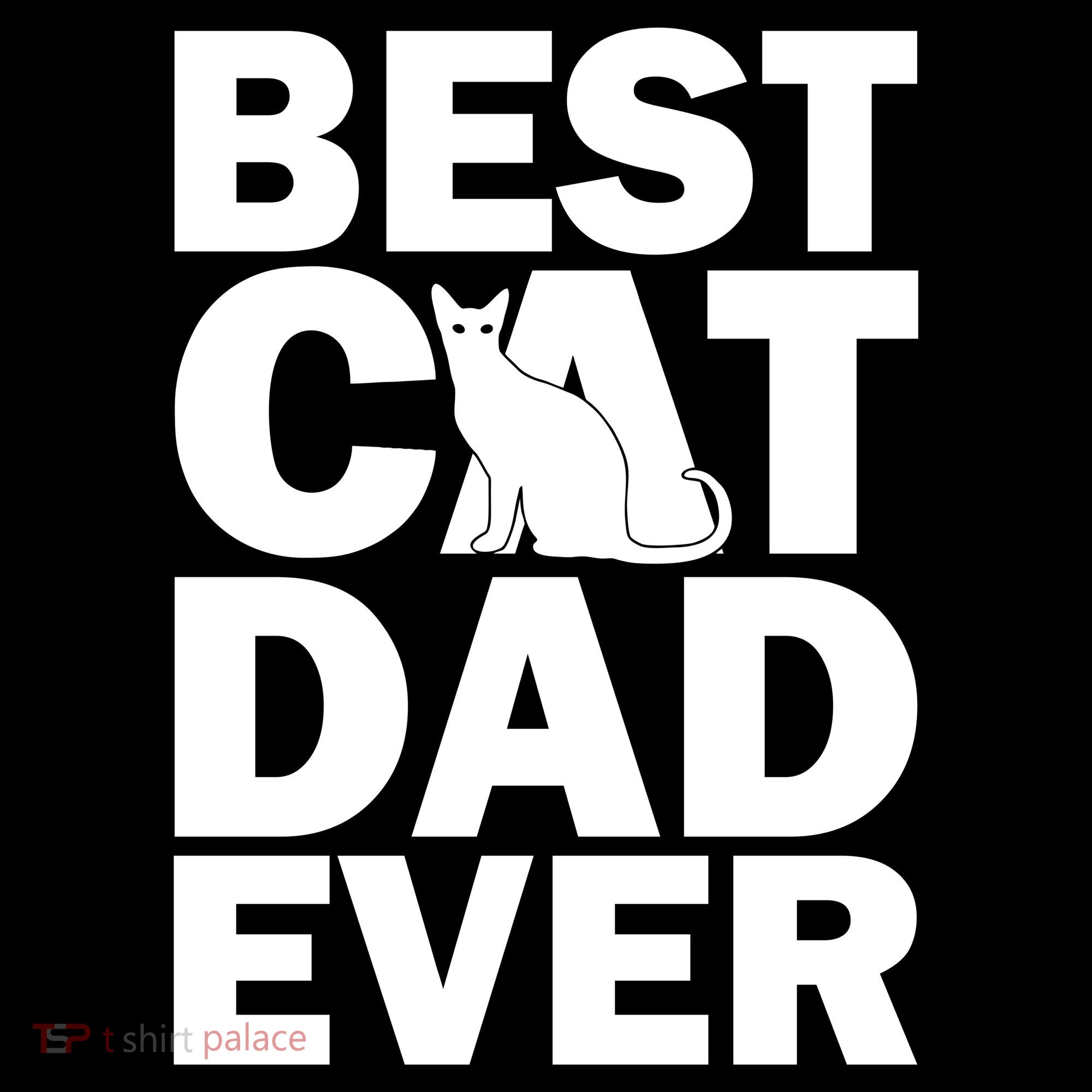 Best Cat Dad Ever Button