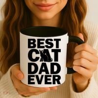 Best Cat Dad Ever Coffee Mug thumb 3