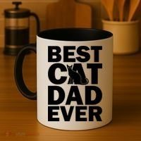 Best Cat Dad Ever Coffee Mug thumb 4