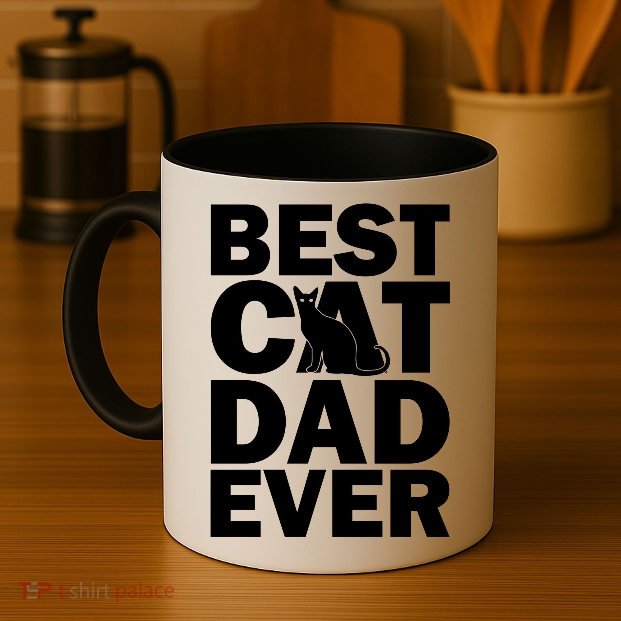 Best Cat Dad Ever Coffee Mug