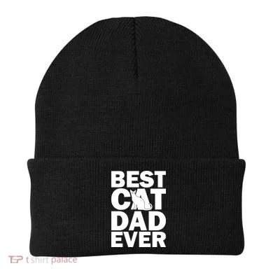 Best Cat Dad Ever Beanie