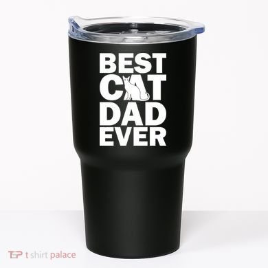 Best Cat Dad Ever Tumbler