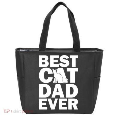 Best Cat Dad Ever Tote Bag