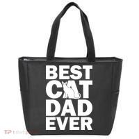 Best Cat Dad Ever Tote Bag thumb 0