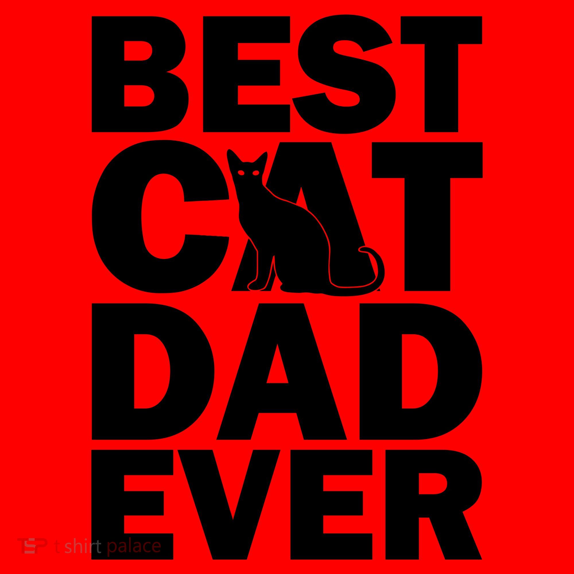 Best Cat Dad Ever Santa Hat