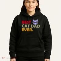 Best Cat Dad Ever Funny Cat Lover Hoodie thumb 5