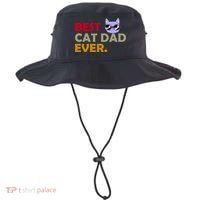 Best Cat Dad Ever Funny Cat Lover Bucket Hat thumb 0