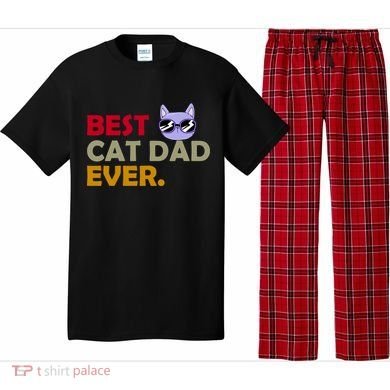Best Cat Dad Ever Funny Cat Lover Pajama Set