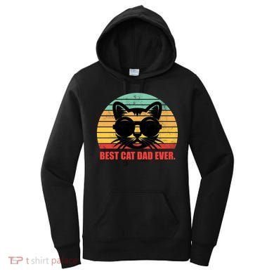 Best Cat Ever - Retro Vintage Design Women's Hoodie