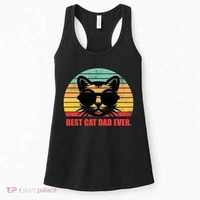 Best Cat Ever - Retro Vintage Design Women's Tank Top