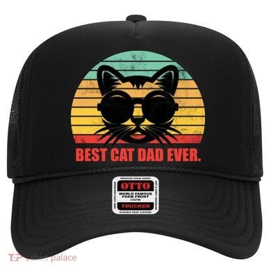 Best Cat Ever - Retro Vintage Design Hat