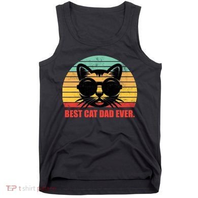 Best Cat Ever - Retro Vintage Design Tank Top