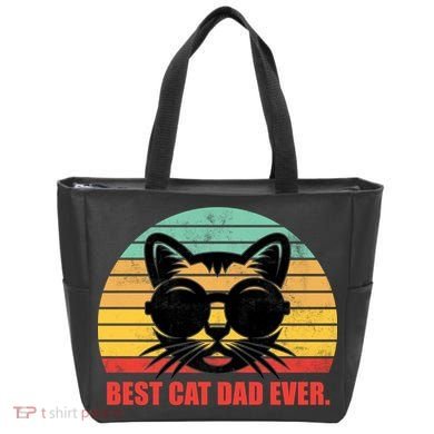 Best Cat Ever - Retro Vintage Design Tote Bag