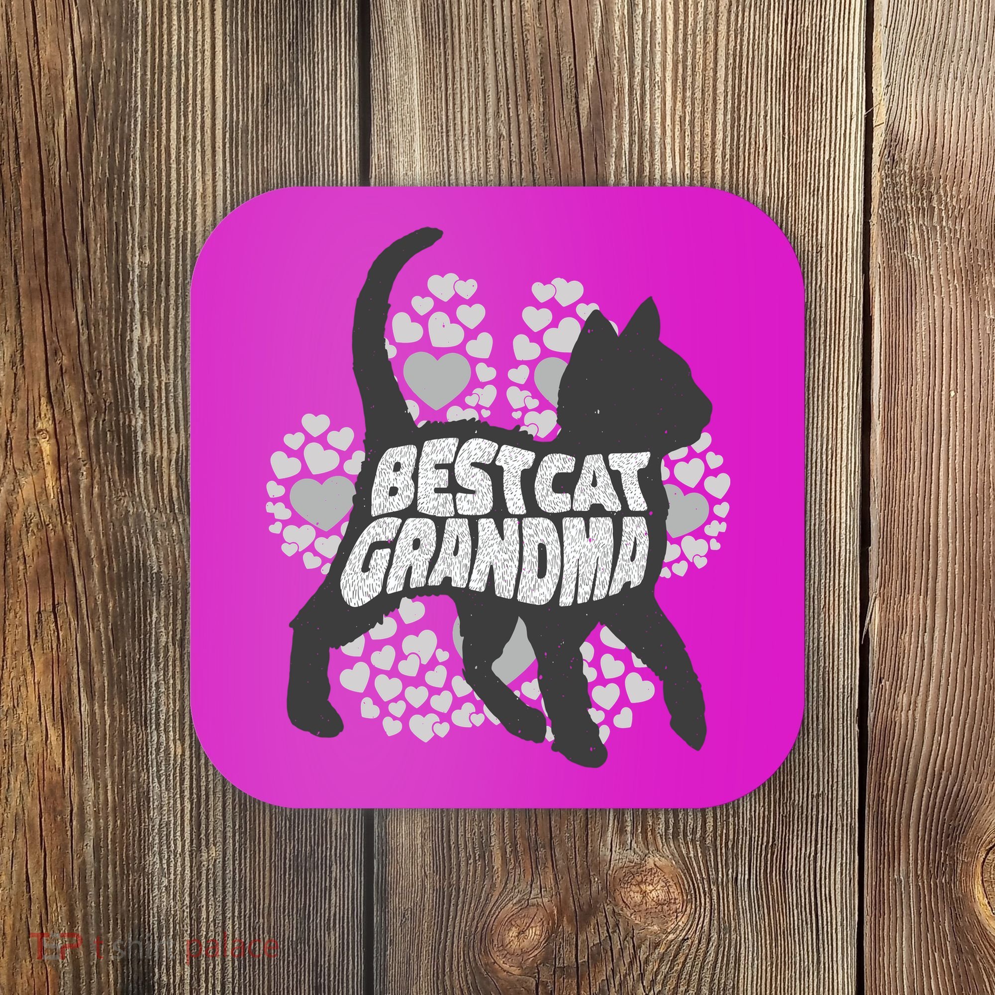 Best Cat Grandma Coaster