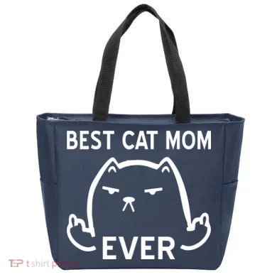 Best Cat Mom Ever Tote Bag