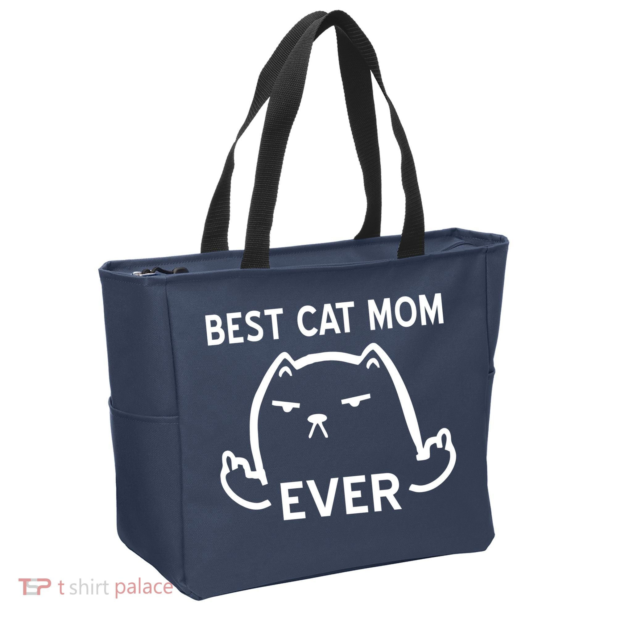 Best Cat Mom Ever Tote Bag
