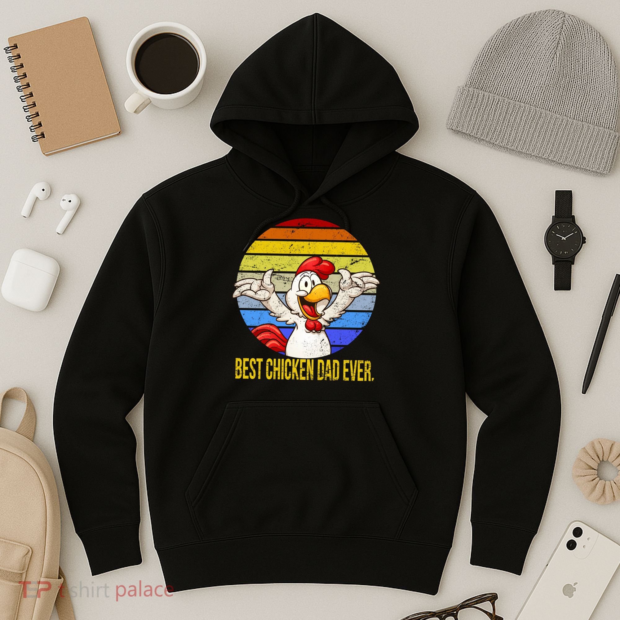 Best Chicken Dad Ever Hoodie