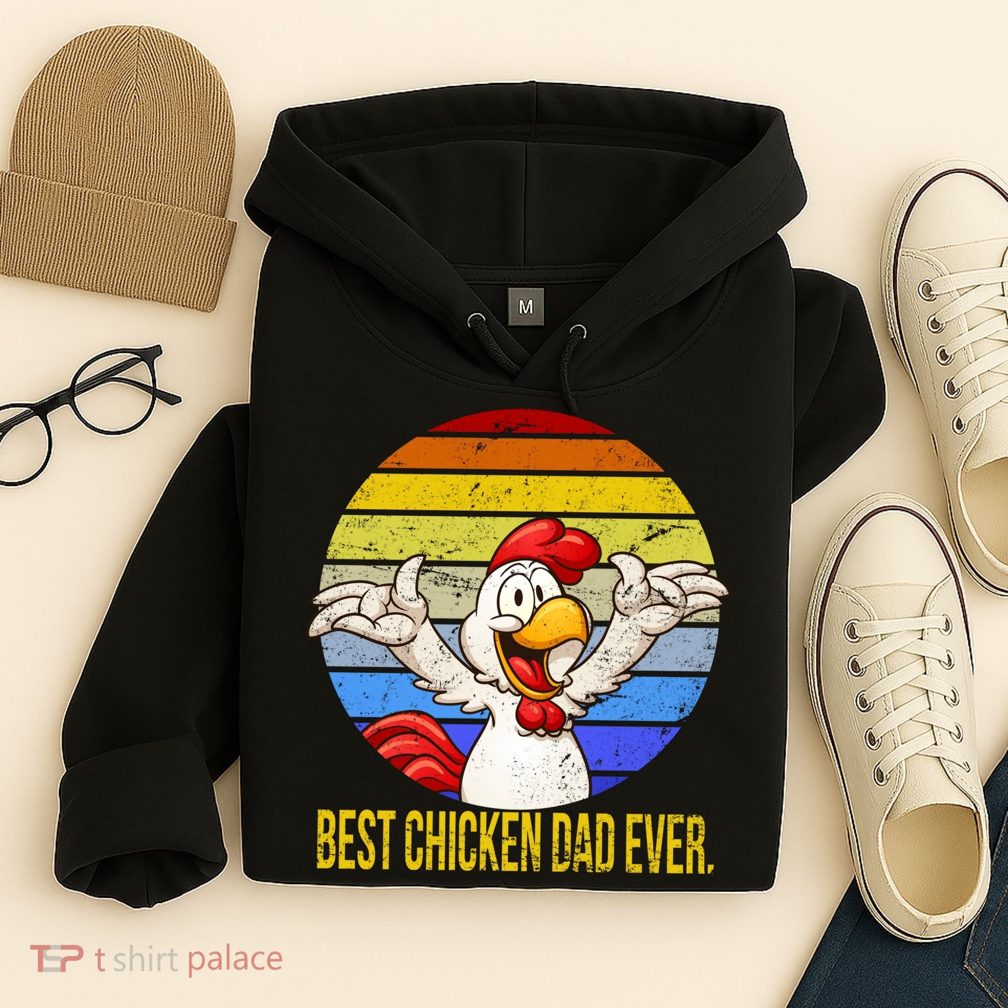 Best Chicken Dad Ever Hoodie
