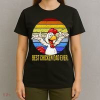 Best Chicken Dad Ever T-Shirt thumb 4
