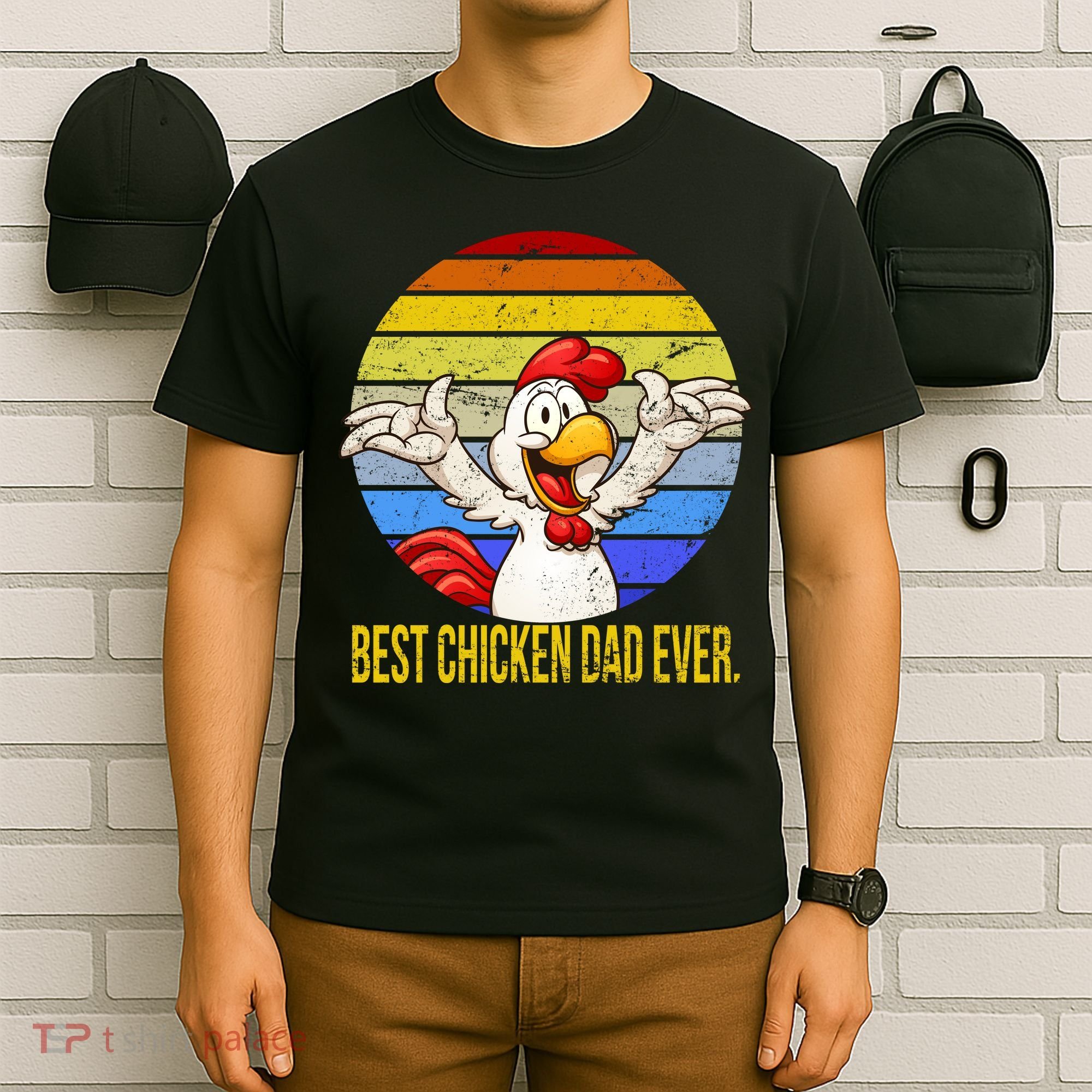 Best Chicken Dad Ever T-Shirt