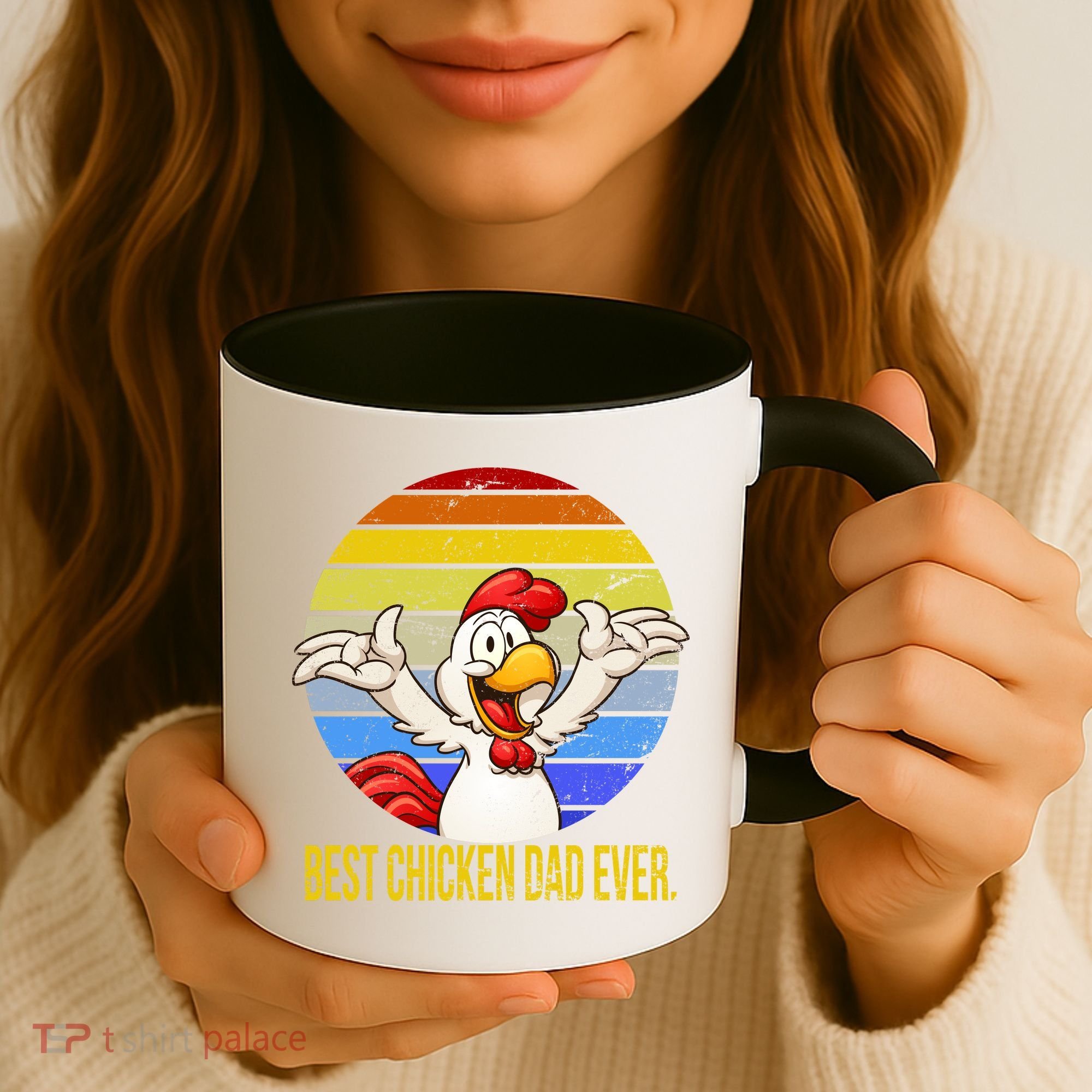 Best Chicken Dad Ever Coffee Mug