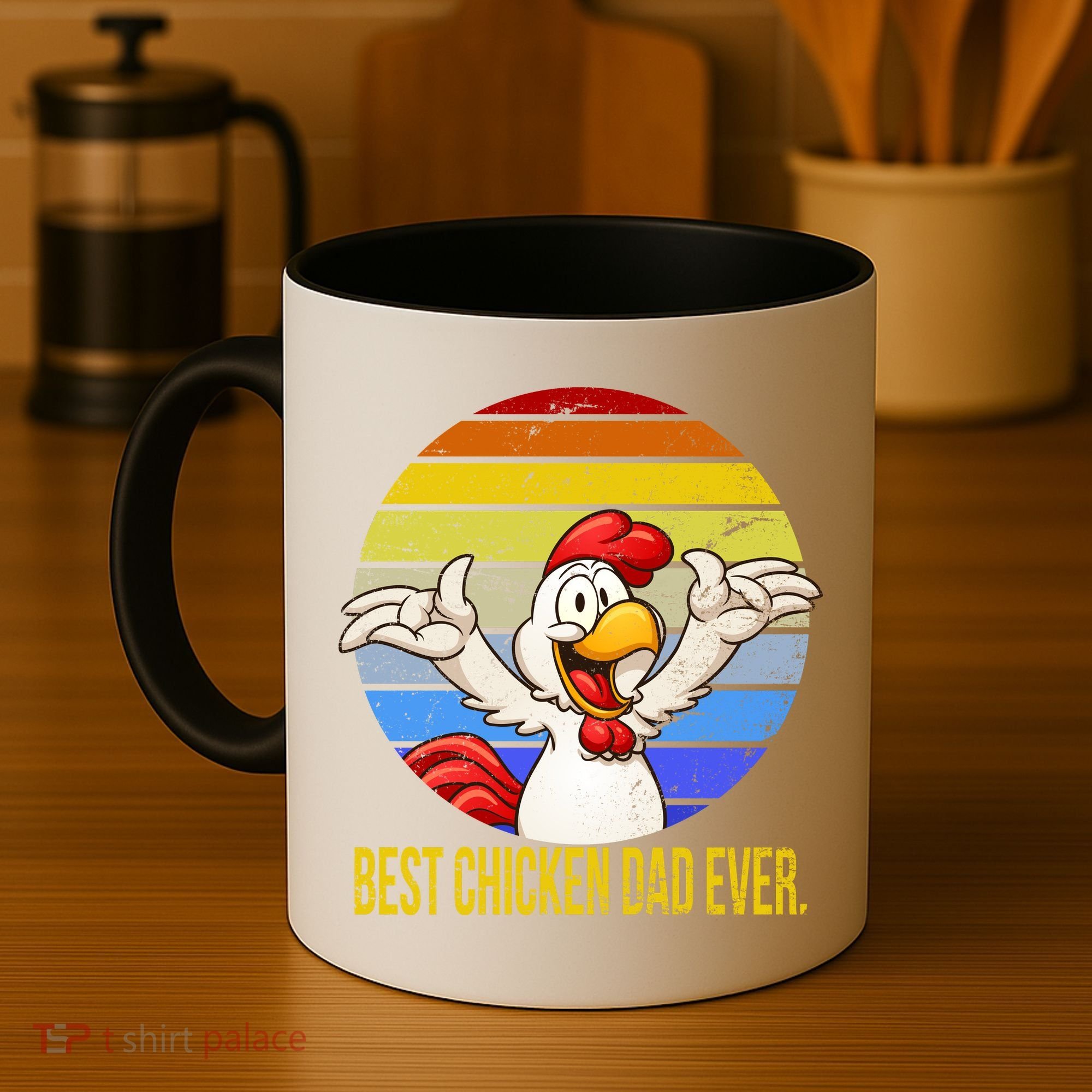 Best Chicken Dad Ever Coffee Mug