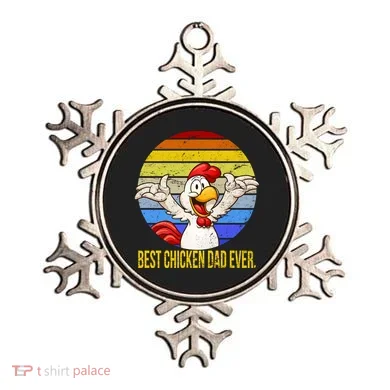 Best Chicken Dad Ever Ornament