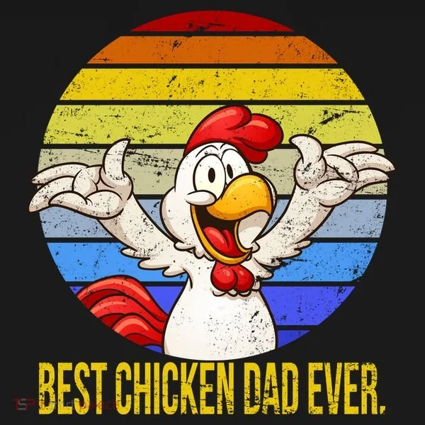 Best Chicken Dad Ever Kids T-Shirt