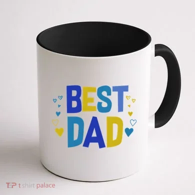 Best Dad Coffee Mug back