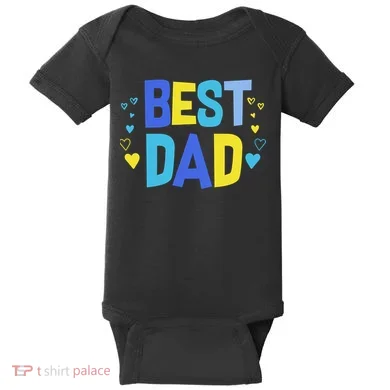 Best Dad Baby Bodysuit